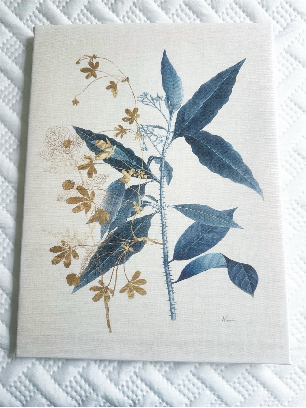 3 Piece Floral Canvas Prints Size 15.5”x 11.5” each - Picture 4 of 10